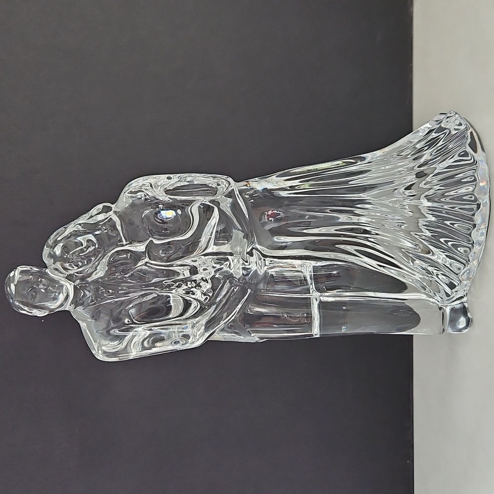 Waterford Wedding Couple Bride & Groom Lead Crystal Sculpture NWT
